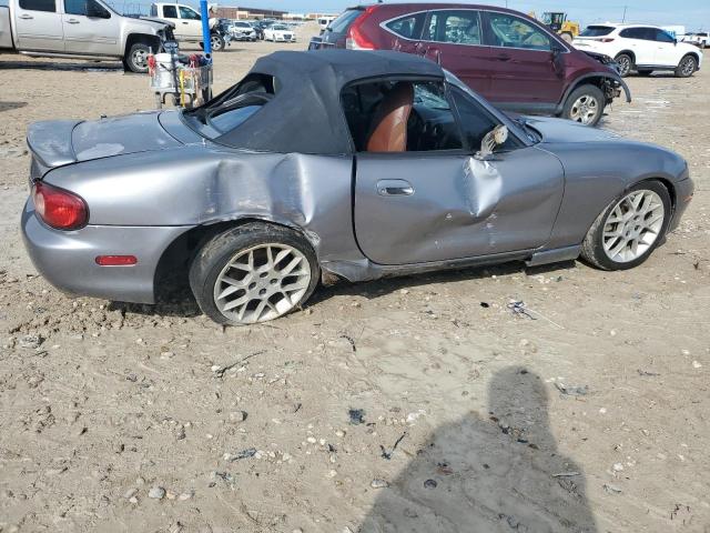 JM1NB353320227996 - 2002 MAZDA MX-5 MIATA BASE SILVER photo 3