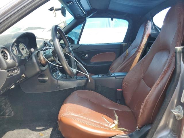 JM1NB353320227996 - 2002 MAZDA MX-5 MIATA BASE SILVER photo 7