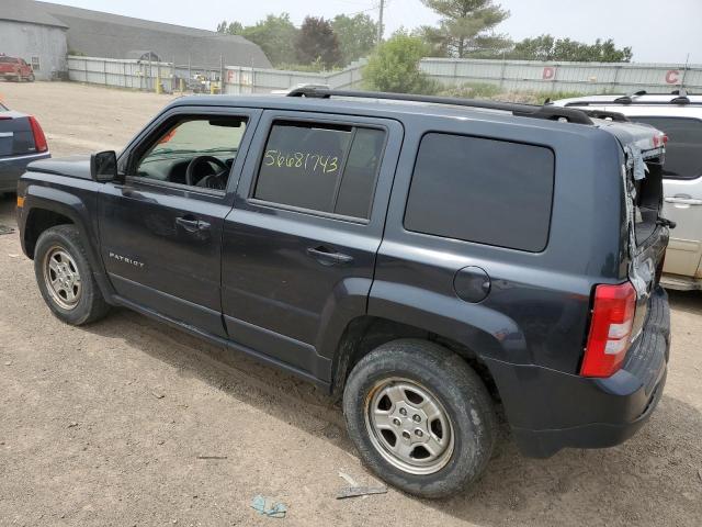 1C4NJRBB4FD283655 - 2015 JEEP PATRIOT SPORT BLACK photo 2