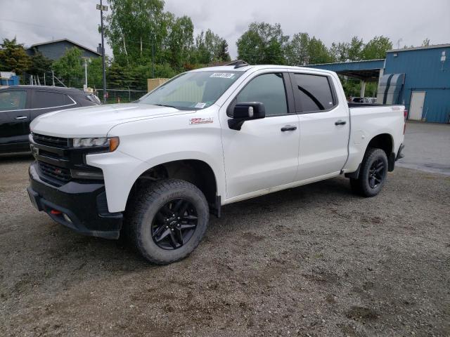 3GCPYFEDXKG257929 - 2019 CHEVROLET SILVERADO K1500 LT TRAIL BOSS WHITE photo 1