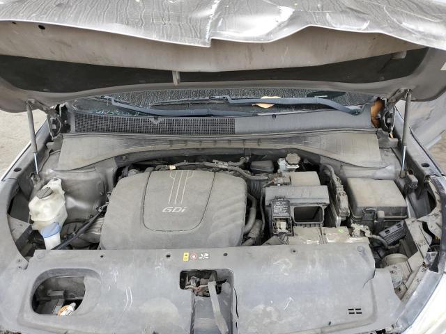 5XYPH4A50GG158576 - 2016 KIA SORENTO EX BROWN photo 12