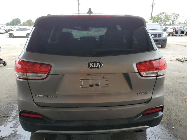 5XYPH4A50GG158576 - 2016 KIA SORENTO EX BROWN photo 6