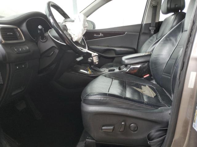 5XYPH4A50GG158576 - 2016 KIA SORENTO EX BROWN photo 7