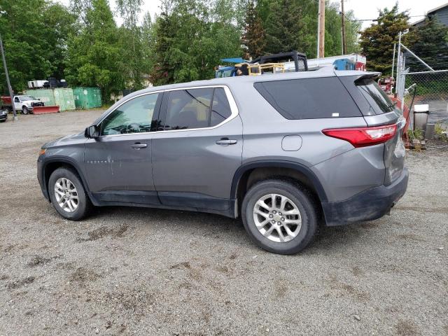 1GNEVFKW0LJ116879 - 2020 CHEVROLET TRAVERSE LS GRAY photo 2