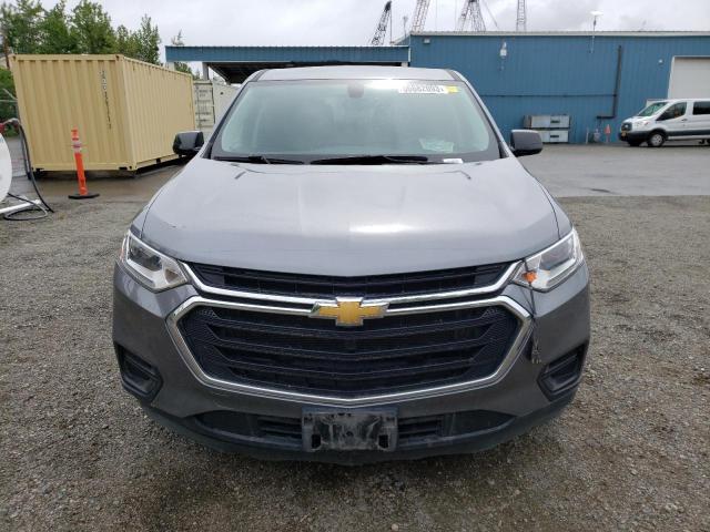 1GNEVFKW0LJ116879 - 2020 CHEVROLET TRAVERSE LS GRAY photo 5