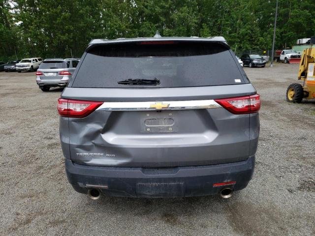 1GNEVFKW0LJ116879 - 2020 CHEVROLET TRAVERSE LS GRAY photo 6