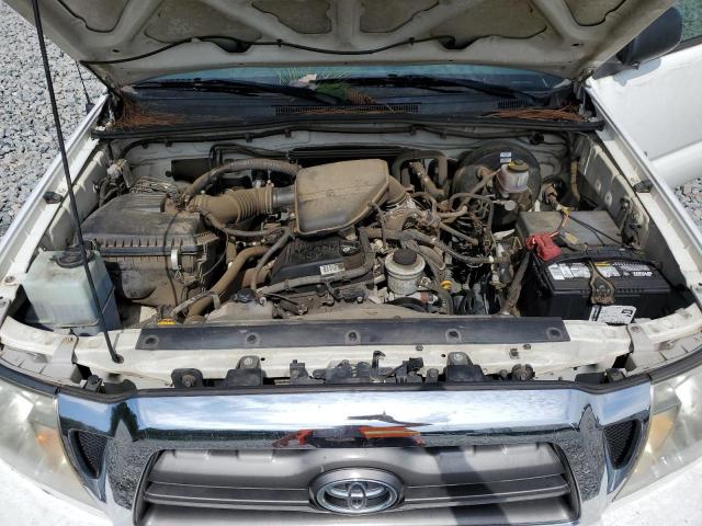 5TETX4CN4AZ711788 - 2010 TOYOTA TACOMA ACCESS CAB თეთრი ფოტო 12