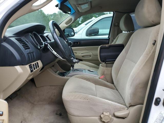 5TETX4CN4AZ711788 - 2010 TOYOTA TACOMA ACCESS CAB თეთრი ფოტო 7