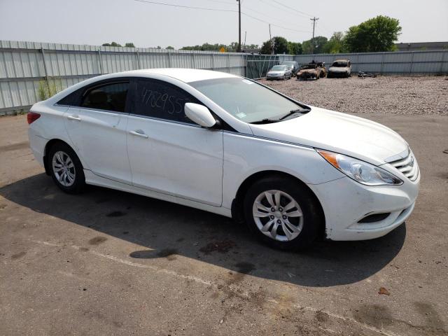 5NPEB4AC3DH593619 - 2013 HYUNDAI SONATA GLS WHITE photo 4