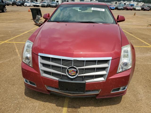 1G6DK5EY6B0103968 - 2011 CADILLAC CTS PERFORMANCE COLLECTION RED photo 5