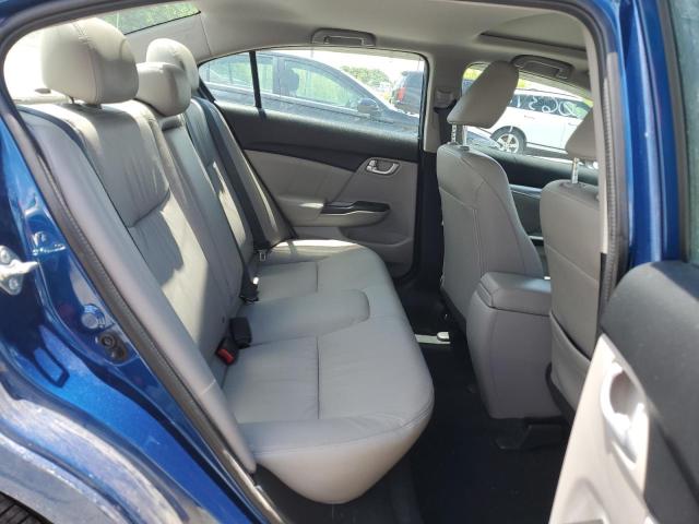 19XFB2F99FE063720 - 2015 HONDA CIVIC EXL ლურჯი ფოტო 10