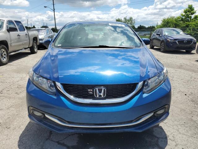 19XFB2F99FE063720 - 2015 HONDA CIVIC EXL ლურჯი ფოტო 5