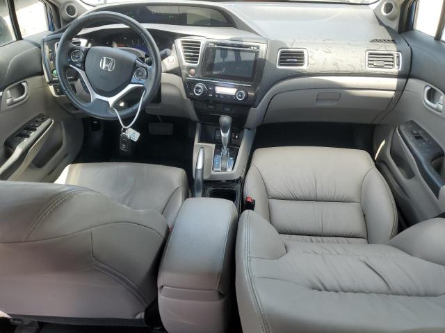 19XFB2F99FE063720 - 2015 HONDA CIVIC EXL ლურჯი ფოტო 8