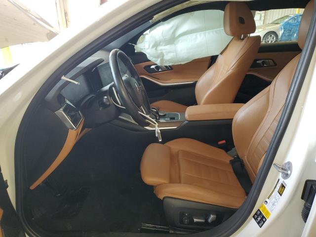 3MW5R7J07M8C18612 - 2021 BMW 330XI Blanc photo 7