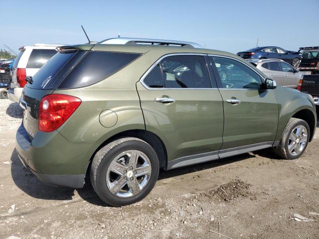 2GNALDEK8F6289259 - 2015 CHEVROLET EQUINOX LTZ GREEN photo 3