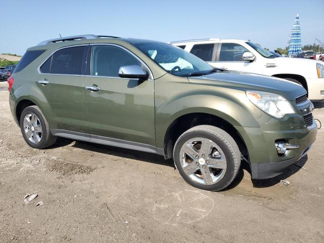 2GNALDEK8F6289259 - 2015 CHEVROLET EQUINOX LTZ GREEN photo 4