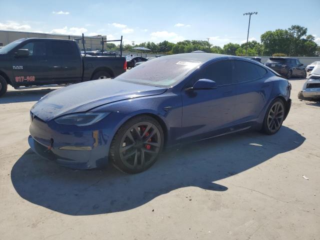 5YJSA1E60RF538074 - 2024 TESLA MODEL S 蓝色 照片 1