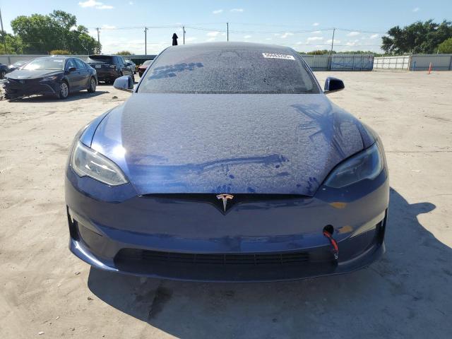 5YJSA1E60RF538074 - 2024 TESLA MODEL S 蓝色 照片 5