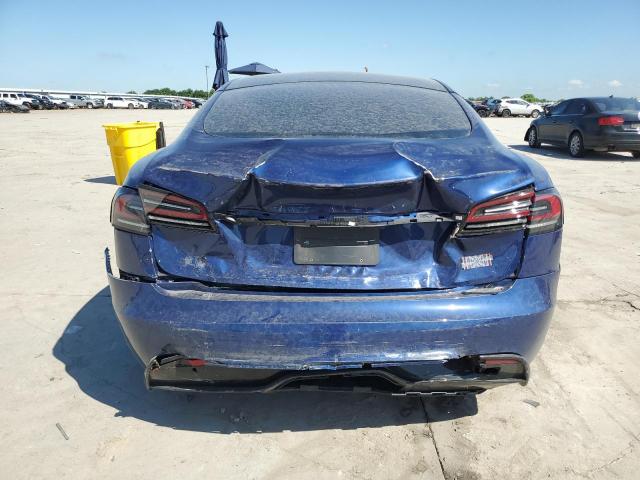 5YJSA1E60RF538074 - 2024 TESLA MODEL S 蓝色 照片 6