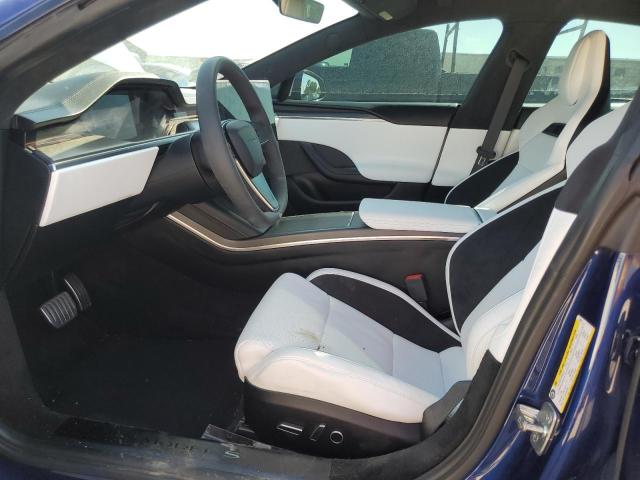 5YJSA1E60RF538074 - 2024 TESLA MODEL S 蓝色 照片 7