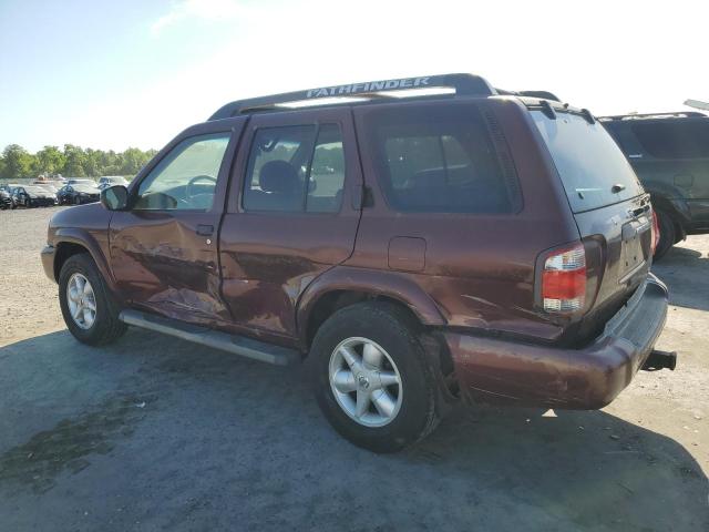 JN8DR09Y82W741887 - 2002 NISSAN PATHFINDER LE 勃艮第红 照片 2