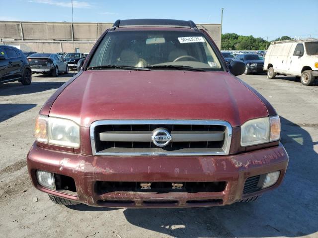 JN8DR09Y82W741887 - 2002 NISSAN PATHFINDER LE 勃艮第红 照片 5