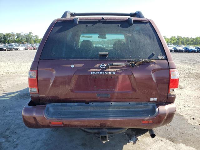 JN8DR09Y82W741887 - 2002 NISSAN PATHFINDER LE BURGUNDY photo 6