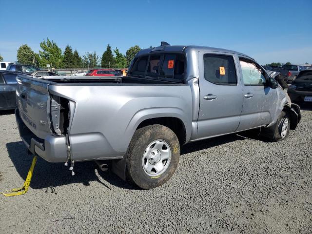 3TMCZ5AN0MM431936 - 2021 TOYOTA TACOMA DOUBLE CAB SILVER photo 3