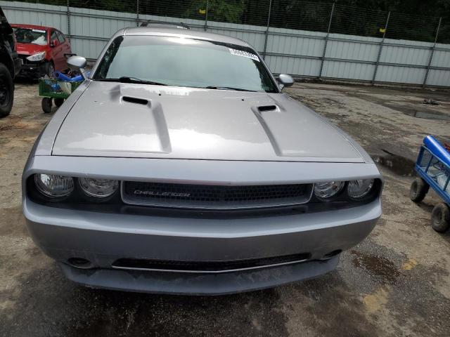 2C3CDYAG9EH110869 - 2014 DODGE CHALLENGER SXT SILVER photo 5