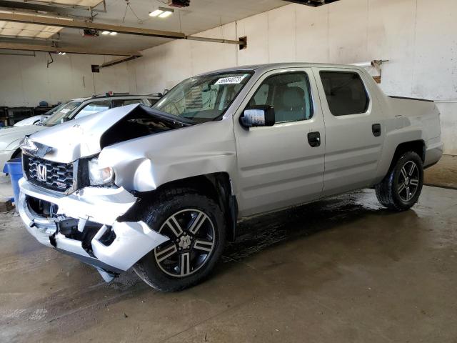 5FPYK1F73DB018899 - 2013 HONDA RIDGELINE SPORT SILVER photo 1