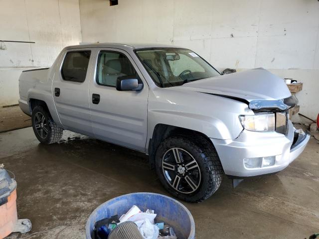 5FPYK1F73DB018899 - 2013 HONDA RIDGELINE SPORT SILVER photo 4