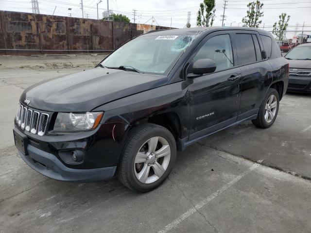 1C4NJCBA0HD124090 - 2017 JEEP COMPASS SPORT BLACK photo 1