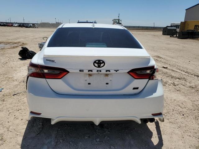 4T1G11AK4PU822655 - 2023 TOYOTA CAMRY SE NIGHT SHADE WHITE photo 6