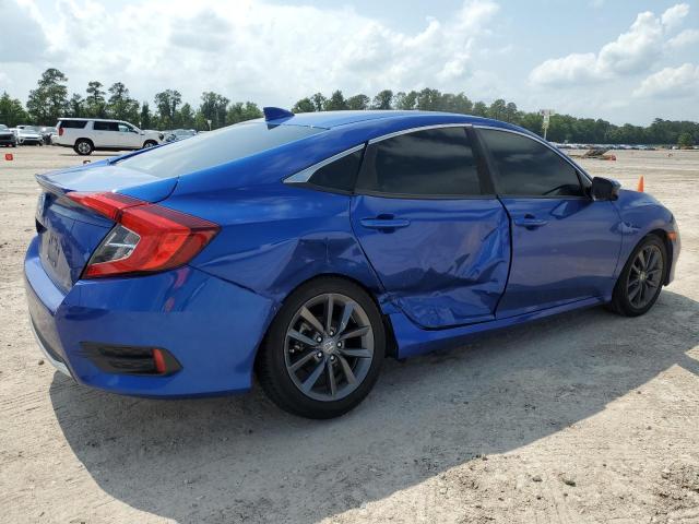 2HGFC1F78MH706261 - 2021 HONDA CIVIC EXL ლურჯი ფოტო 3