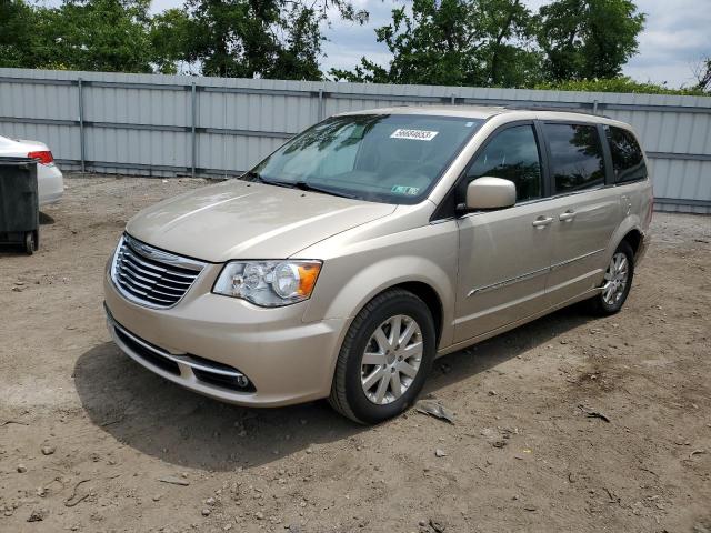 2C4RC1BG5DR540650 - 2013 CHRYSLER TOWN & COU TOURING 金色 照片 1