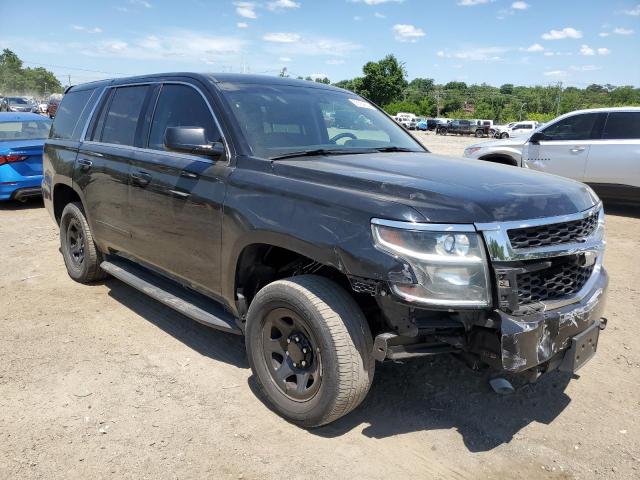 1GNLCDEC8KR378345 - 2019 CHEVROLET TAHOE POLICE BLACK photo 4