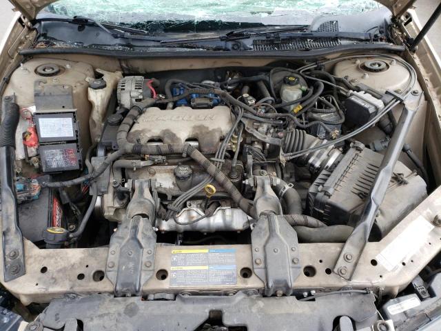 2G1WF55E359343708 - 2005 CHEVROLET IMPALA GOLD photo 11