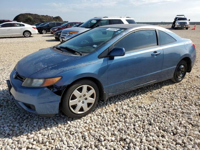 2HGFG11698H533665 - 2008 HONDA CIVIC LX BLUE photo 1