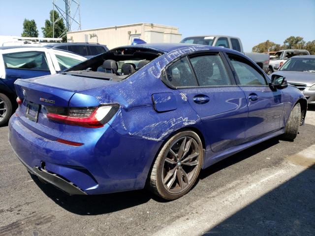 3MW5U7J02N8C27587 - 2022 BMW M340I BLUE photo 3