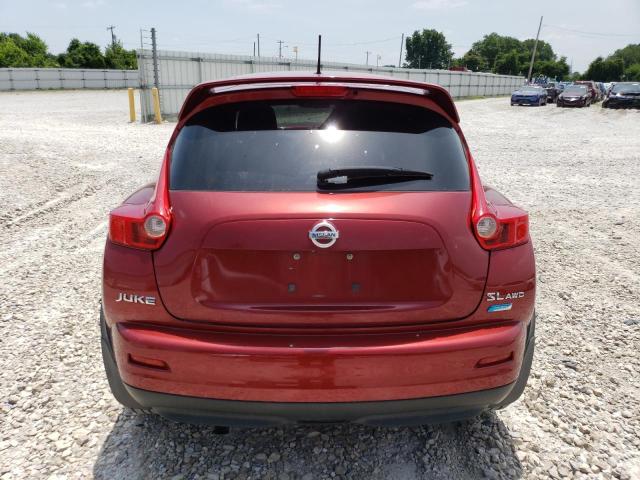 JN8AF5MVXDT212869 - 2013 NISSAN JUKE S RED photo 6