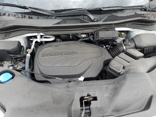 5FNYF7H5XNB005211 - 2022 HONDA PASSPORT EXL WHITE photo 12