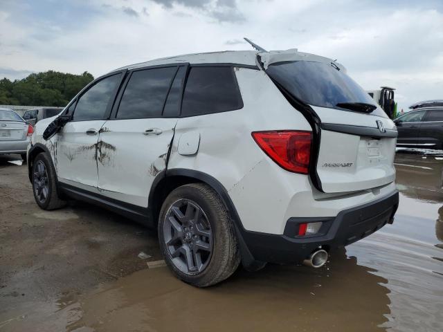 5FNYF7H5XNB005211 - 2022 HONDA PASSPORT EXL WHITE photo 2