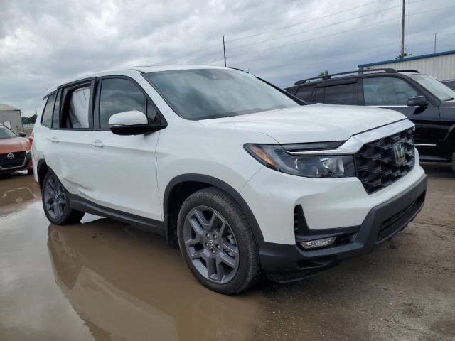 5FNYF7H5XNB005211 - 2022 HONDA PASSPORT EXL WHITE photo 4