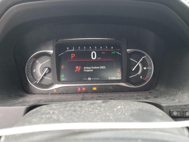 5FNYF7H5XNB005211 - 2022 HONDA PASSPORT EXL WHITE photo 9