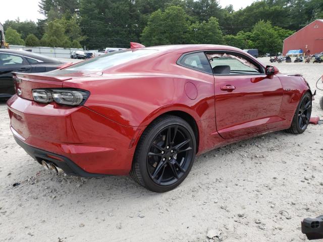 1G1FF1R79M0134289 - 2021 CHEVROLET CAMARO LZ RED photo 3