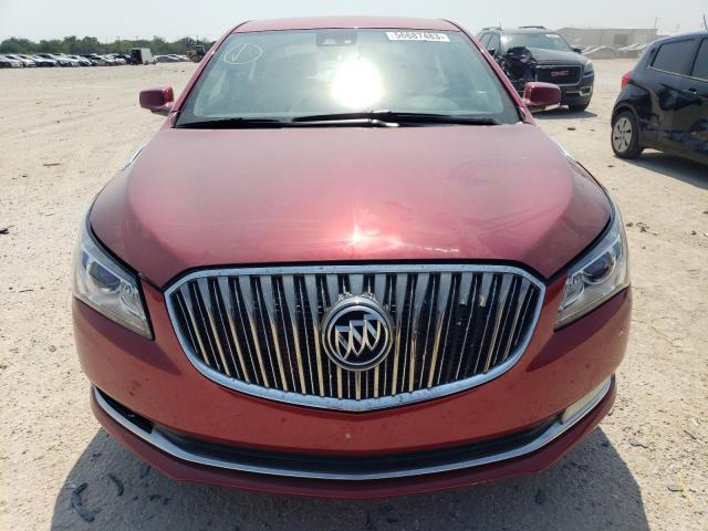 1G4GD5G30EF257370 - 2014 BUICK LACROSSE PREMIUM RED photo 5
