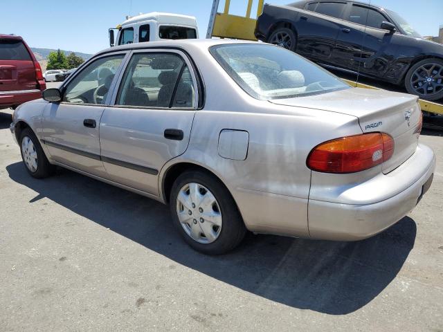 1Y1SK5286XZ411651 - 1999 CHEVROLET GEO PRIZM BASE BEIGE photo 2