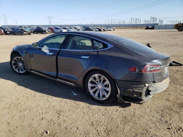 5YJSA1E20GF169419 - 2016 TESLA MODEL S GRAY photo 2