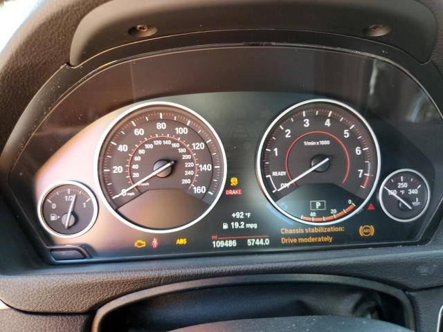 WBA3R5C57GK374348 - 2016 BMW 435 XI CHARCOAL photo 9