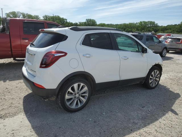 KL4CJASB3JB602227 - 2018 BUICK ENCORE PREFERRED WHITE photo 3